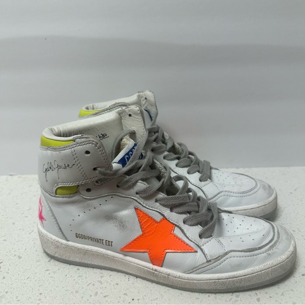 Golden Goose Skystar Multi Limited Edition High Tops 36 - Picture 3 of 6